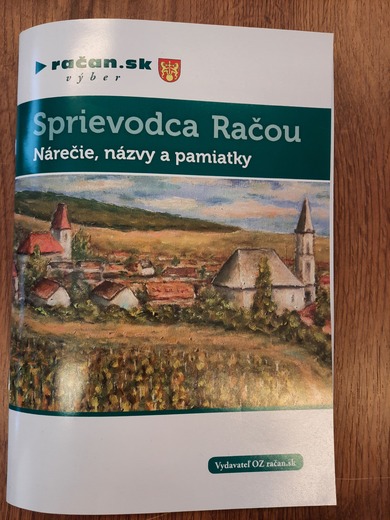 Sprievodca Račou -  Nárečie, názvy a pamiatky